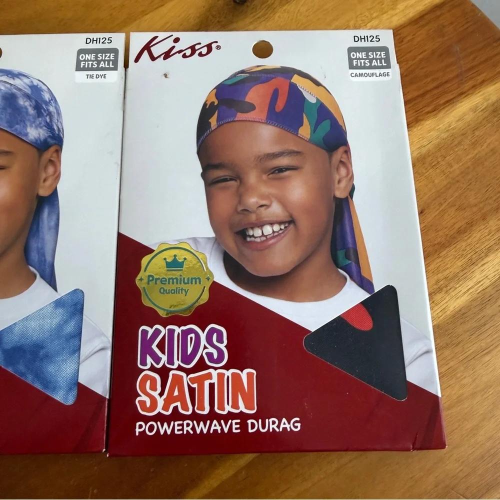 Kiss kiss satin power wave durag lot of 2